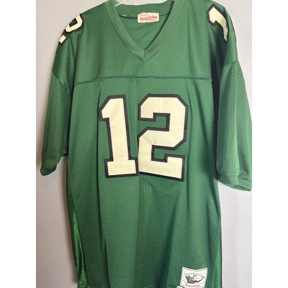 Randall Cunningham #12 Philadelphia Eagles 1992 Throwback Jersey Size 56